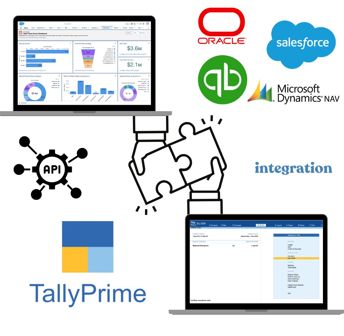 API integration in tally prime