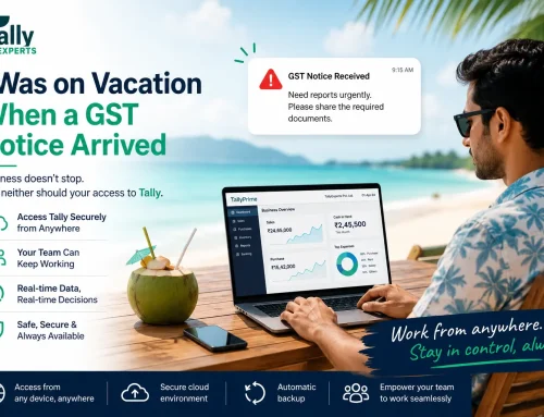 I Was on Vacation When a GST Notice Arrived