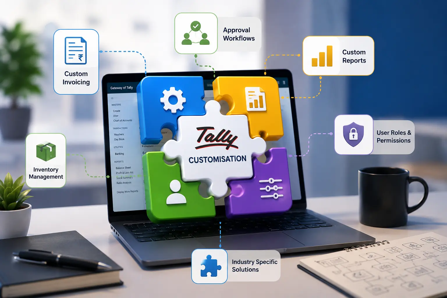 Tally customization solutions for growing businesses