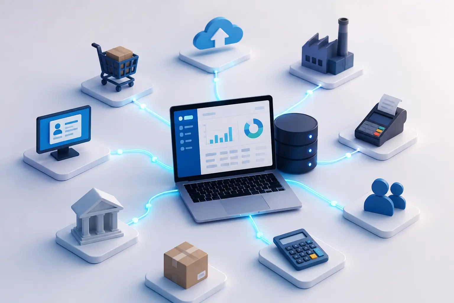 Applications connected with Tally using API integration