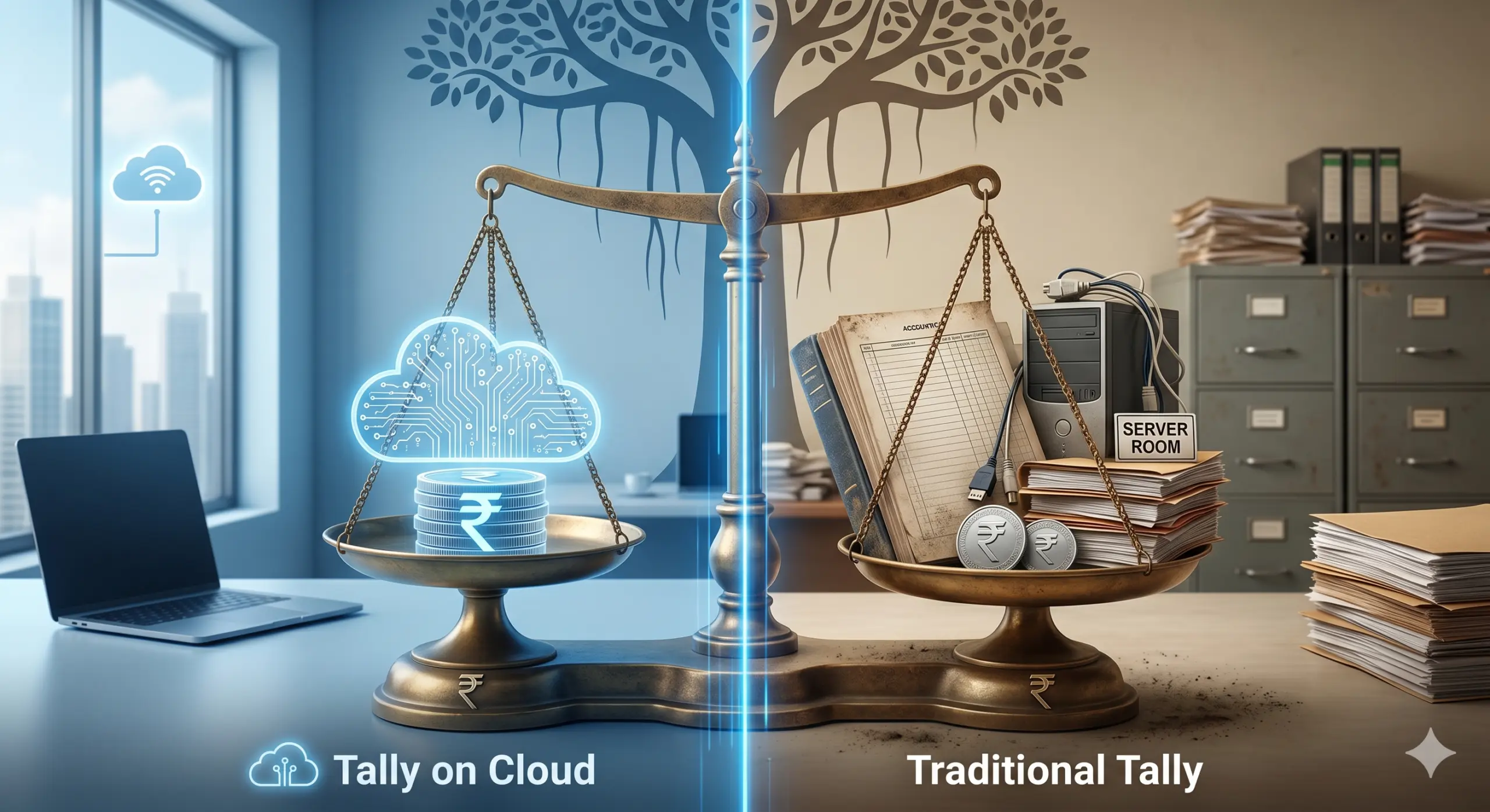 Tally on Cloud cost comparison for Indian SMEs