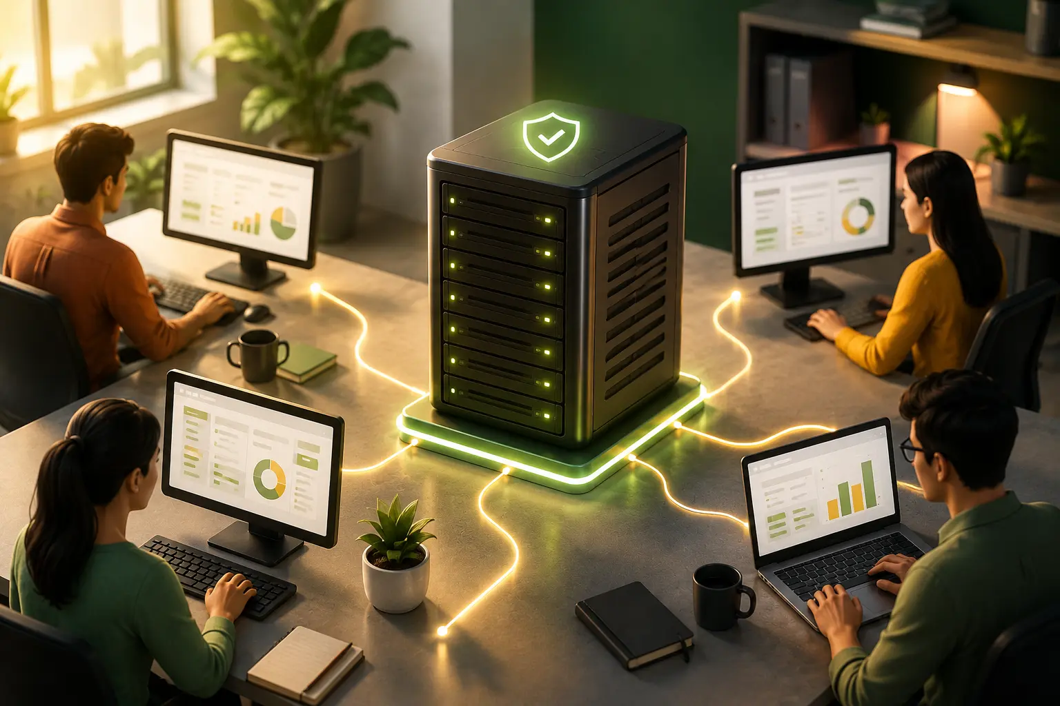 Tally Server setup for slow multi-user Tally performance