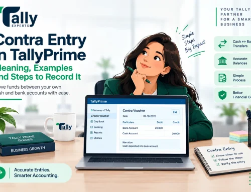 Contra Entry in TallyPrime: Meaning, Examples and Steps